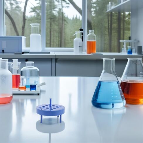 Garneck 2pcs Detachable Plastic Centrifuge Tube Rack with Stable Floating Round Platform Water Bath Holder Stand for Microcentrifuge and Standard Test Tubes Laboratory Storage in Saudi Arabia