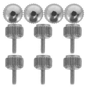 Garneck 10Pcs M1.6 X 5Mm Metal Knurled Thumb Screws Threaded Locking Screws for Precision Calipers Industrial Mechanical Accessories in Kuwait