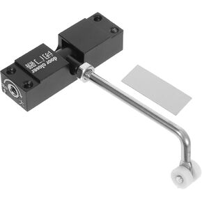 Dual Spring Door Closer 2pcs Adjustable Self-Closing Aluminum Alloy Square Sliding Door Spring Closer for Residential and Commercial Use in Kuwait