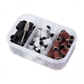 3x Nail Art Sanding Bands with Gel Polish Removal Tool And 75 Color Variants in Kuwait