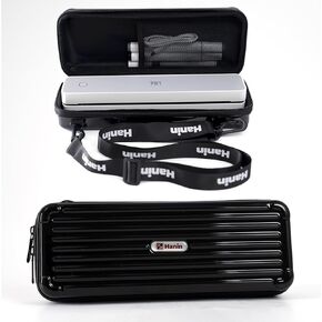 حقيبة حمل PRT MT610 للطابعة الحرارية المحمولة iDPRT HPRT، حقيبة سفر منظم إلكترونيات MT610 Pro للطابعة والملحقات، حقيبة وحزام أسود فقط in Kuwait