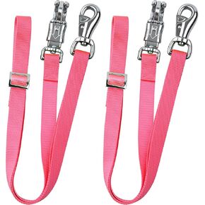 Cross Ties for Horse, Nylon Trailer Tie w/Quick-Release Panic Snap & Bull Snap Horse Trailer Accessories, Adjustable Length Range 42.5" to 73", Equestrian Supplies, Regal Purple in Kuwait