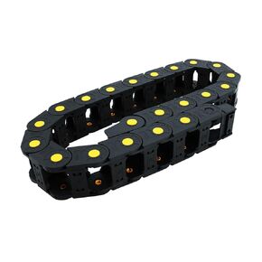 25x50mm 25*50mm نايلون Mochine Towline كابل بلاستيكي سلسلة سحب سلسلة جسر Slient L 1 متر لجهاز التوجيه in Kuwait