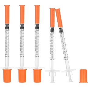 محاقن 0.5 مل/سم مكعب 31 قياس 1/4 بوصة 6 مم، محاقن للاستعمال مرة واحدة في المختبر بإبرة، عبوة من 50 قطعة in Kuwait