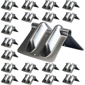 واقيات زوايا فولاذية لأشرطة ربط 20 قطعة - واقي حافة البضائع للشاحنات المسطحة، وحماية حمل البليت، ومستلزمات الشحن in Kuwait