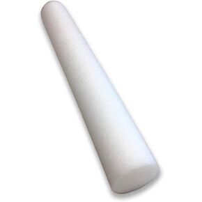 Medium Firm Foam Roller - Closed Cell Supreme Roller for Muscle Therapy & Deep Tissue Massage - Stress Release 34 Inch in Saudi Arabia
