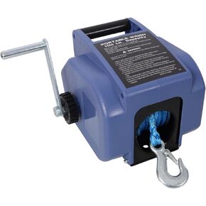 12v 3500lbs Trailer Winch,Reversible Electric Winch, for Boats Up to 5000 .,with Synthetic Rope,with Extra Pulley in Kuwait