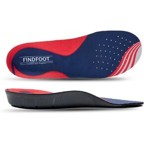 Hard and Durable Orthopedic Arch Support Shoe Insoles for Foot (Black, 8) in Saudi Arabia
