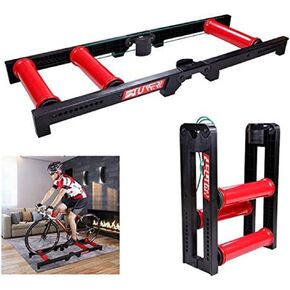 مدرب لياقة بدنية داخلي قابل للتعديل لركوب الدراجات، مدرب دراجة دوارة مكافئ يتم التحكم فيه بواسطة الأسلاك، منصة تدريب على الطرق الجبلية الداخلية، مدرب توربو in Kuwait