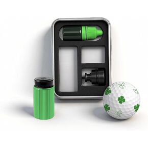 ختم علامة كرة الجولف، ختم واحد مع نمطين من طوابع كرة الجولف القابلة للاستبدال، ختم جولف ذاتي التحبير سريع الجفاف مقاوم للماء، هدية مضحكة قابلة لإعادة الاستخدام (الشبح وضرب الكرة) in Kuwait