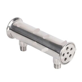 Dephlegmator 2 "51mmOD64mm مكثف ارتجاعي مع 1/2" ذكر ارتفاع الخيط 200 مم داخل 8 أنابيب لعمود التقطير (2 بوصة (51 مم 150 مم)) in Kuwait