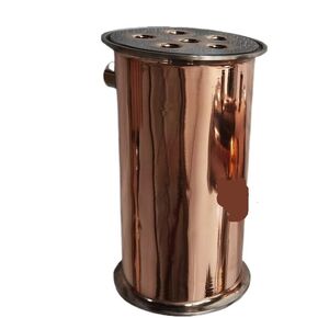 الفولاذ المقاوم للصدأ النحاس مبادل حراري أنبوب ثلاثي المشبك المكثف ارتداد برج عمود التقطير in Kuwait