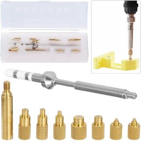 M2 M2.5 M3 M5 M6 M7 M8, Soldering Iron Tips and Adapter Screw-in Set, 3D Printing Supplies, Soldering Iron Heat Set, with Ts100 Ts101 Pine64 936 Soldering Pen in Kuwait
