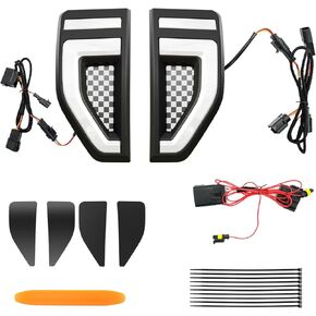 2PCS LED Side Marker Light Compatible with 2022-2024 Ford Maverick 2025 XLT Water Resistant Side Lamps Exterior Decorative Lights Replacement for 2022-2024 Ford Maverick Accessories in Kuwait