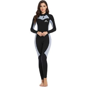 4/3 mm Wetsuits for Women, Premium Neoprene Front Zip Women Wet Suit for Surfing, Swimming, Diving and Water Sports in Saudi Arabia