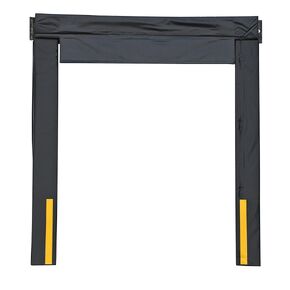 Vestil D-350-10 نايلون (فينيل) سدادة قفص الاتهام 10 بوصة. 8 قدم. × 9 قدم. أسود in Kuwait