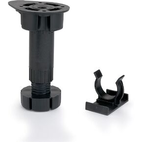 أرجل تسوية الخزانة من سيلبي مع دعامة مشبك، 4 قطع in Kuwait