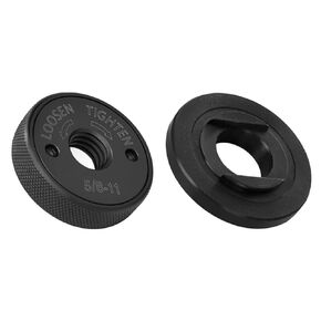 5/8"-11 Angle Grinder Lock Nut Kit, Quick Release Self Tightening Flange Nut - Metal Replacement Cutting Disc Nuts for Fast Grinder Disc Change No Wrench Needed in Kuwait