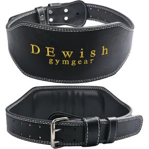 7mm Genuine Leather Weightlifting Belt, 4"& 6"Width, Double Prong Power Belt for Gym Bodybuilding, weightlifting, powerlifting, squats and deadlifts in Saudi Arabia