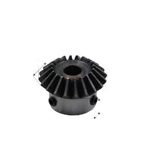 2Pcs 2M 20Teeth Inner Hole 8-20mm Gear 90 Degrees Meshing Angle Steel Gears Screw Hole M5(7mm no Keyway) in Kuwait