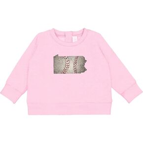 Inktastic بنسلفانيا البيسبول خمر التوضيح الطفل البلوز in Kuwait