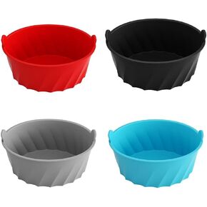 Reusable Silicone Slow Cooker Liner for 6-8 Quart Oval Crock Pot,Dishwasher Safe,Heat Resistant to 440°F,for 28.5 x 21.5 x 13 cm,for Microwave Oven Air Fryer Refrigerator,Black in Kuwait