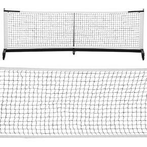 Professional Pickle Ball Game Net Stand with Wheels Adjustable Net Stand 22Ft Lightweight Pickleballs for Tennis Driveway Backyard in Kuwait