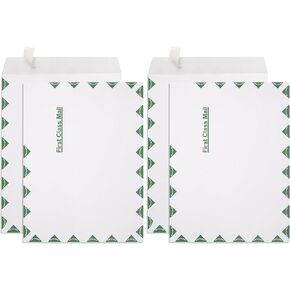 Blue Summit First-Class Envelope, 9 x 12 Redi-Seal Envelopes, White Wove with Center Seam, 100 Envelopes in Kuwait