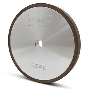 Resin Diamond Grinding Wheel for Twice as Sharp, 800 Grit, 5 inch Dia, 1/2 inch Thick, 1/2 inch Arbor (5 inch, 800, Medium) in Kuwait