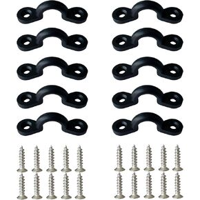 عروة ربط للأسفل من كاياك، ملحقات صيد الأسماك، ملحقات كاياك، 10 قطع مع 20 براغي in Kuwait