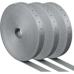 3 Roll 150 ft Plastic Hanger Strap 3/4 Inch x 50 Feet Reinforced Flexible Heavy Duty Strong Support Hanger Strap for Pipe & Ducts Securing in Plumbing & HVAC, Total 150ft in Kuwait