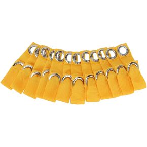 Yellow Tie Cord Hitches, Leash for Game Fowl, Chicken Strap for Poultry, Egg Homestead Strap Tie Cord, Leash for Game Fowl Birds Calsas para Gallos Hitch, Chicken Supplies Accessories (24) in Kuwait