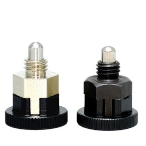 1Pcs Indexing Plunger M8 Self-Locking Knobs Fixed Position Dowel Spring Pin Locking Screw(XMXYSM Steel,M10-1.5-6) in Kuwait