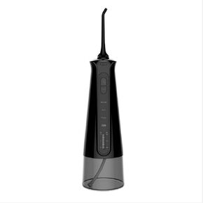 Portable Dental Oral Irrigator with 3 Modes, 6 Replaceable Jet Tips, Rechargeable Waterproof Teeth Cleaner for Home and Travel -300ml Detachable Reservoir (Color : Black) (Color : Black)(White) in Saudi Arabia