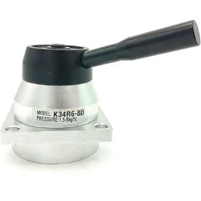 K34R6 G1/4inch Hand Switching Valve, Mechanical Pneumatic Manual Toggle, 1pc(K34R6-8S G1-4) in Kuwait