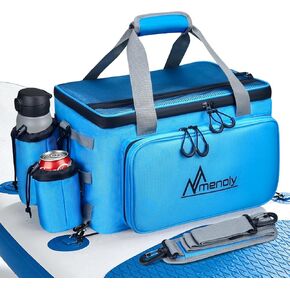 MENOLY Paddle Board Accessories Cooler, 28L Sup Kayak Deck Cooler Bag Fit 36 Cans with Waterproof Phone Pouch, Adjustable Strap, Bottle Opener for Paddleboarding, Kayaking, Camping in Kuwait