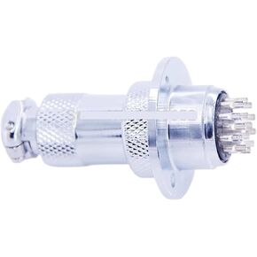 GX20F connector diameter 20mm push-pull circular quick connector 2Pin 3/4/5/6/7/8/9pin/10/12/14/15pin male and female plug(12Pin) in Kuwait