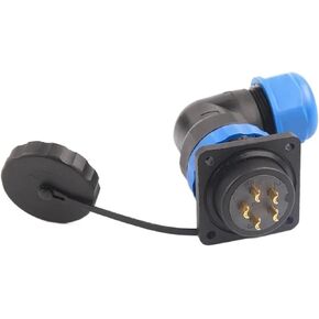 SP28 موصلات ذكر وأنثى 4 ثقوب مربعة 2-26 دبابيس مقبس لحام (SPW28-5S) in Kuwait