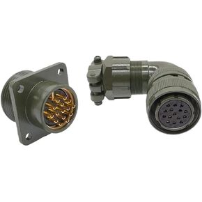 Connector YD28 4-pin 3P+E YD28K15T metal protection socket motor(Black-15 pin) in Kuwait