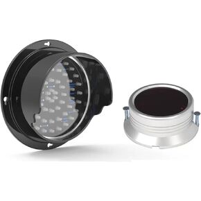 إشارة مرور 2 في 1 باللونين الأحمر والأخضر، مع مستشعر ليزر للاستشعار التلقائي، للتركيب من الداخل والخارج، مصباح إشارة صناعي للجدار (300 مم/12 بوصة) in Kuwait