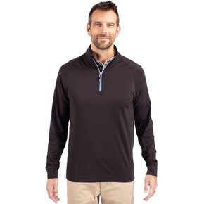 Cutter & Buck Adapt Eco Knit Stretch Recycled Mens Big and Tall Quarter Zip Pullover in Kuwait