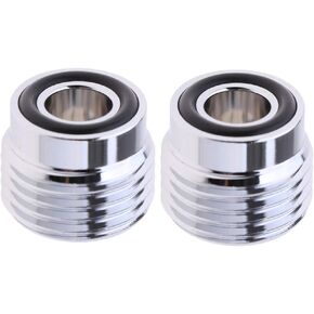 2-Pack Scuba Diving Tank Valve Adaptor, York Insert Regulator Dive Clamp Cylinder Convertor with Two and Five Threads for DIN to Yoke Conversion in Saudi Arabia