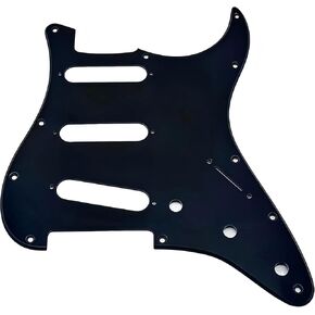 Standard Stratocaster SSS Electric Guitar Pickguard Start Pick Guard Scratch Plate for Fender USA/Mexican Model Style 11-Hole (Clear) in Saudi Arabia