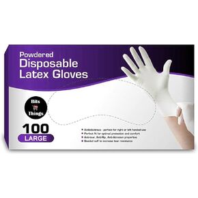 Bits N Things Disposable Gloves | 100 Count in Kuwait