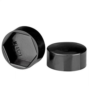 Rubber Pipe Cover,Flush Type Hole Plugs,20 Pcs Hex Nut Cover,M4~M30 Bolt Crew Cut Caps Covers, Hexagon Screw Short Head Decorative Cap Covers The Cover(White,M12*18 * 12mm) in Saudi Arabia