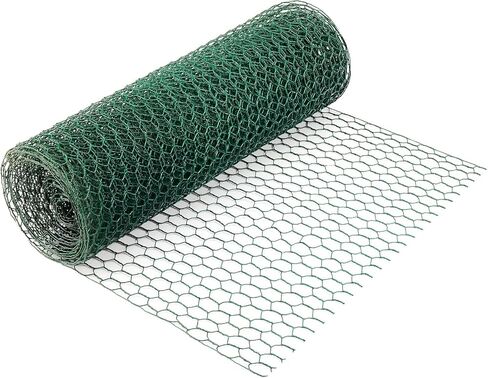 لفة شبكة سلكية للدجاج، شبكة حديقة سداسية مقاس 40 سم × 5 م لسياج الدواجن، حظائر الحيوانات، شبكة شبكية لتربية الدواجن، حماية المحاصيل والمشاريع اليدوية اليدوية in Kuwait