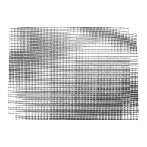 شبكة سلكية مقاس 4 × 8 بوصة من باتيكل، قطعة واحدة من فلتر تنفيس الهواء المنسوج من الفولاذ المقاوم للصدأ 304 بفتحة 1 مم 0.3 مم قطر السلك PVC مغطى بغطاء شبكي لأوراق شاشة السياج لقفص الحديقة ونافذة DIY، أسود in Kuwait