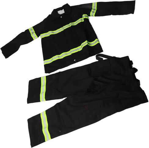 5 Piece Mystical/Fantasy Retardant Workwear Suit with Reflective Tape, High Visibility and Heat Insulation, Fireproof Safety Clothing, Navy Blue, XXXL (XXXL) in Kuwait