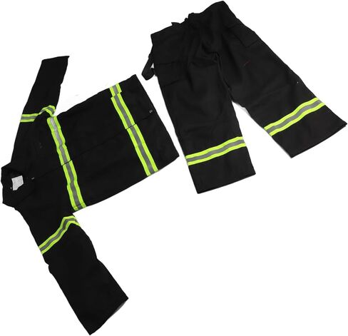 5 Piece Mystical/Fantasy Retardant Workwear Suit with Reflective Tape, High Visibility and Heat Insulation, Fireproof Safety Clothing, Navy Blue, XXXL (XXXL) in Kuwait