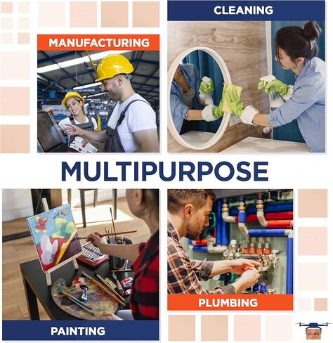 EZGOODZ Disposable Coveralls 5 Pack, White Polypropylene 50 gsm Overall with Waterproof Microporous Film. Laminated X-Small Full Body Protective Suit. in Kuwait